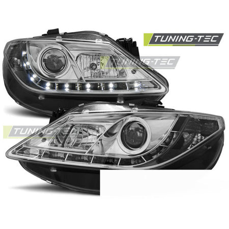 Fari Daylight Cromato per Seat Ibiza 6J (anni 2006-2012)