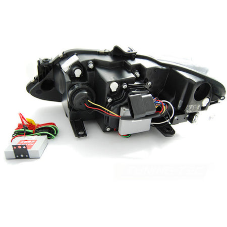 Fari True DRL Nero per Seat Ibiza 6J (2012-2015) Luci Diurne