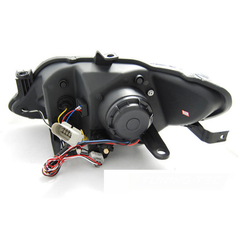 Fari Daylight Cromato per Seat Ibiza 6J (06.08-12) Fanali Anteriori Cromo