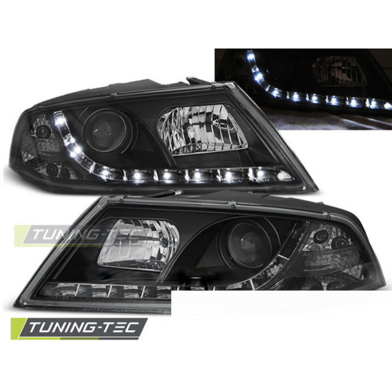 Xenon Fari Daylight Nero per Škoda Octavia 2 (03.04-08)