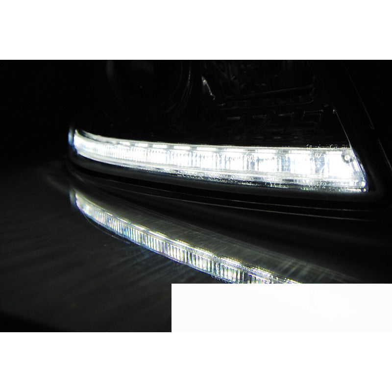 Fari True DRL Nero per Škoda Octavia (2009-2012) Luci Diurne