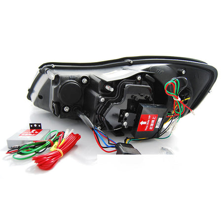 Fari True DRL Nero per Škoda Octavia (2009-2012) Luci Diurne