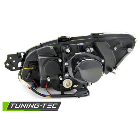 Subaru Impreza Ii Gd Gg 06-07 Kit Fari Xenon Neri Tubolari 2 Pezzi