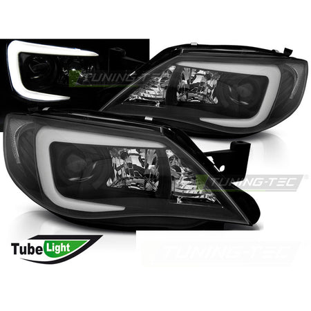 Subaru Impreza Iii Gh Ge 07-12 Tube Nero per Accessori Universali Auto