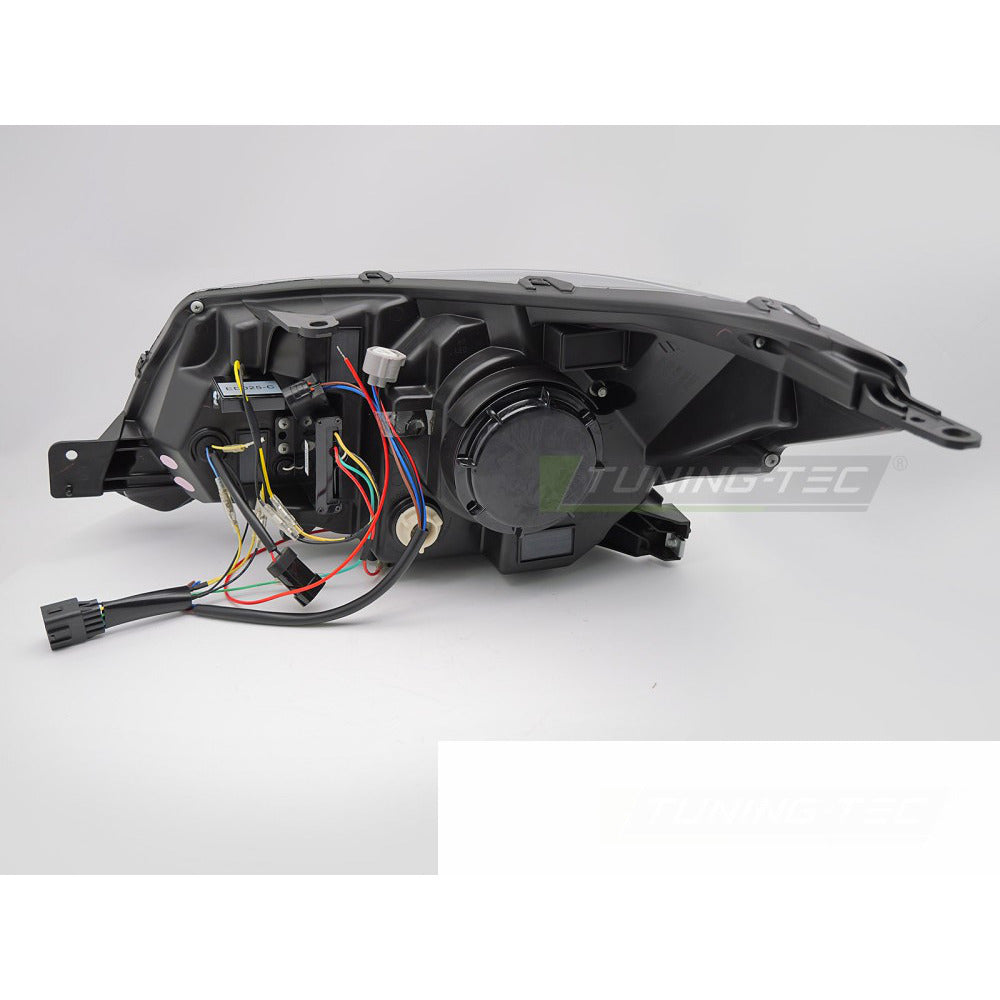 Xenon Fari Tube DRL Nero per Subaru Forester IV (2013-2018)