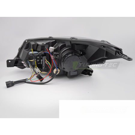 Xenon Fari Tube DRL Nero per Subaru Forester IV (2013-2018)