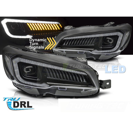 LED Headlightstube LED Nero Universale per Subaru WRX (2014-2022)