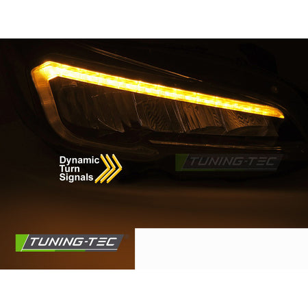 Fari Anteriori Tubo LED Neri per Subaru WRX 2014-2022