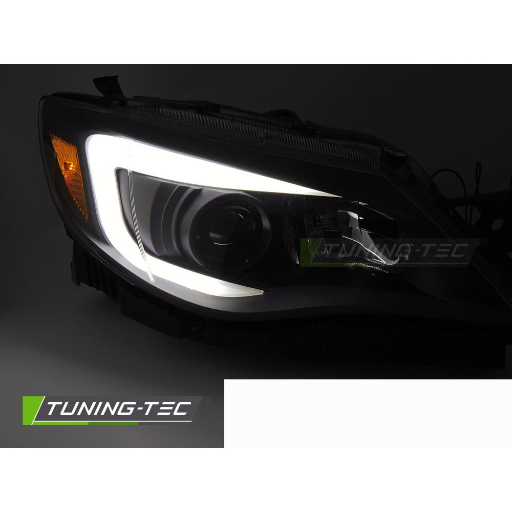 Fari Tube Luce Nera per Subaru WRX (2008-2014) Universale