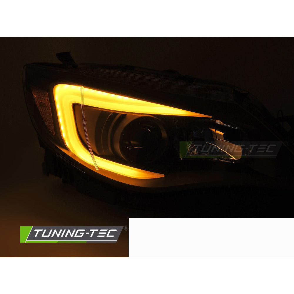 Fari Tube Luce Nera per Subaru WRX (2008-2014) Universale