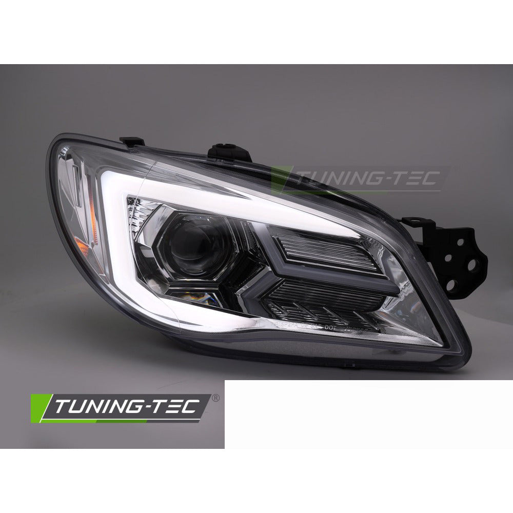 Fari Cromato per Subaru Impreza II GD GG (2005-2007) - Fanali Anteriori