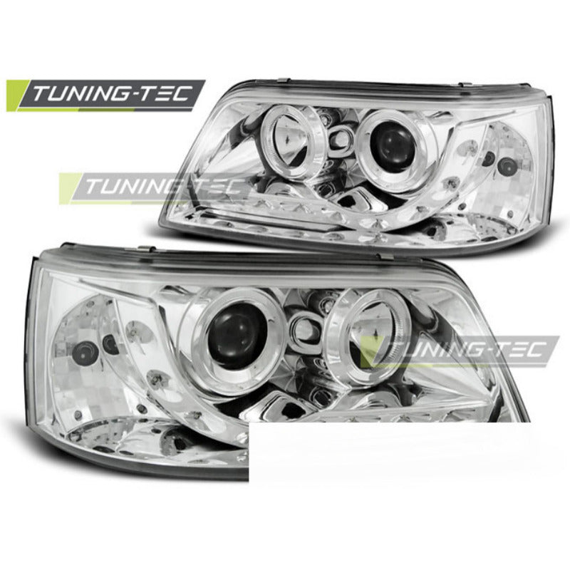 Fari Daylight Cromato per Volkswagen T5 (04.03-08.09) - Fanali Anteriori