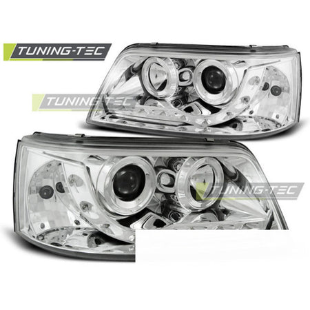 Fari Daylight Cromato per Volkswagen T5 (04.03-08.09) - Fanali Anteriori