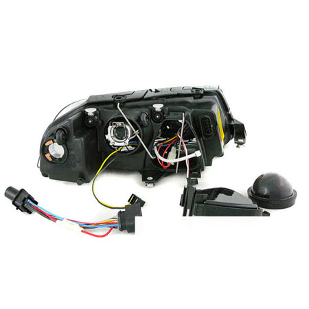 Fari Angel Eyes Cromato per Volkswagen Passat 3BG (09.00-03.05)