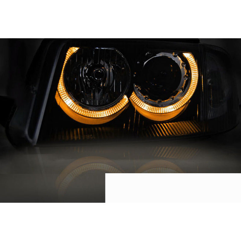 Fari Angel Eyes Cromato per Volkswagen Passat 3BG (09.00-03.05)