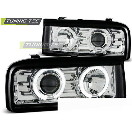 Fari Angel Eyes Cromato per Volkswagen Corrado (1988-1995)