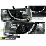 Fari Daylight Nero per Volkswagen T4 Furgone (90-03.03)