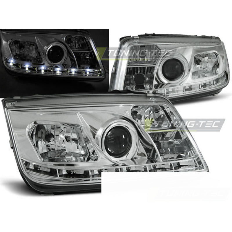 Fari Daylight Cromato per Volkswagen Bora (09.98-05.05) - Fanali Anteriori