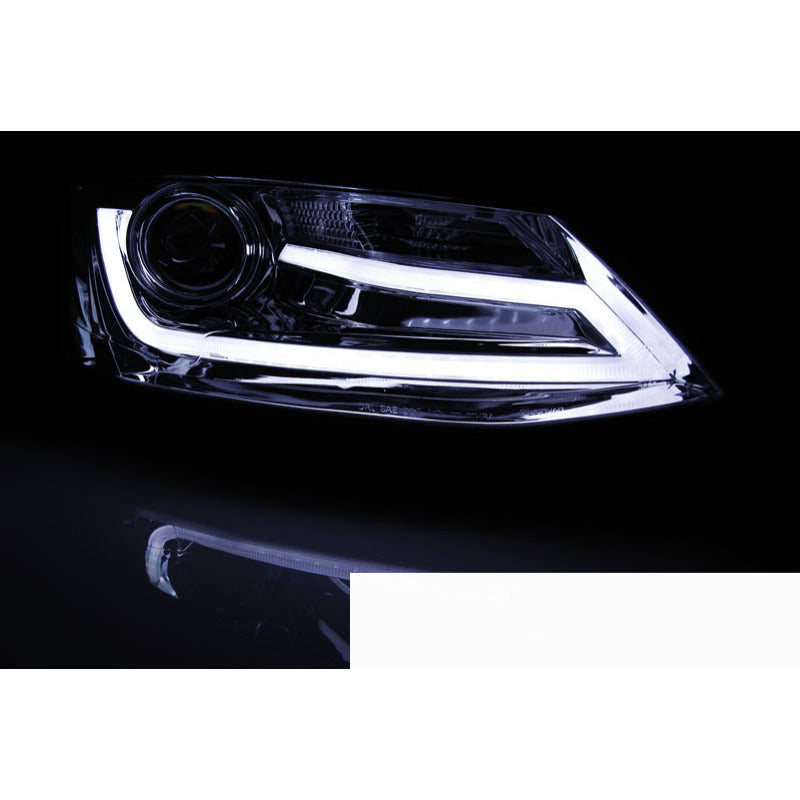 Fari Tube Cromato per Volkswagen Jetta VI (2011-2018) - Fanali Anteriori