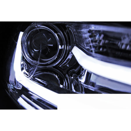 Fari Tube Cromato per Volkswagen Jetta VI (2011-2018) - Fanali Anteriori