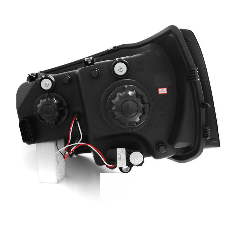Fari U-Led Cromato per Volkswagen T5 (2010-2015) Fanali Anteriori
