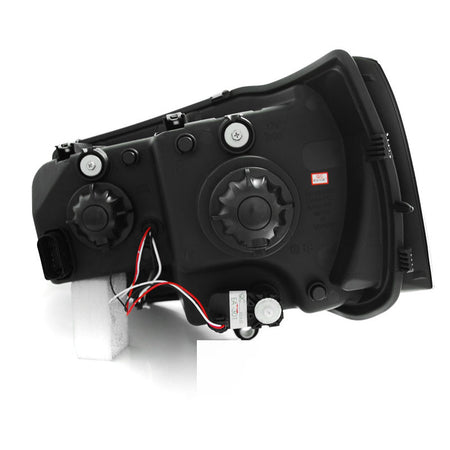 Fari U-Led Cromato per Volkswagen T5 (2010-2015) Fanali Anteriori