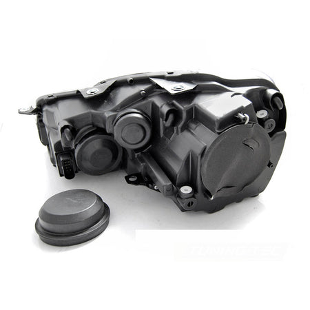 Fari Anteriori U-LED Neri Sequenziali per Volkswagen GOLF VI (2008-2012)