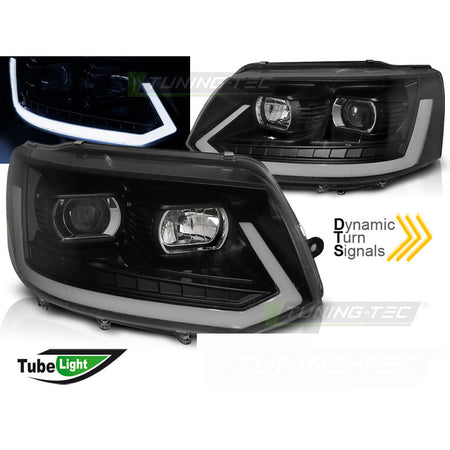 Fari Tube Luce Nera Sequenziale per Volkswagen T5 (2010-2015)