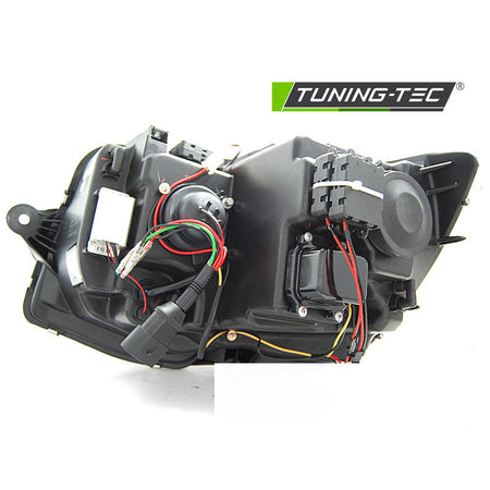 Fari Tube Luci Diurne DRL Cromo Sequenziale per Volkswagen T6 (2015-2019)