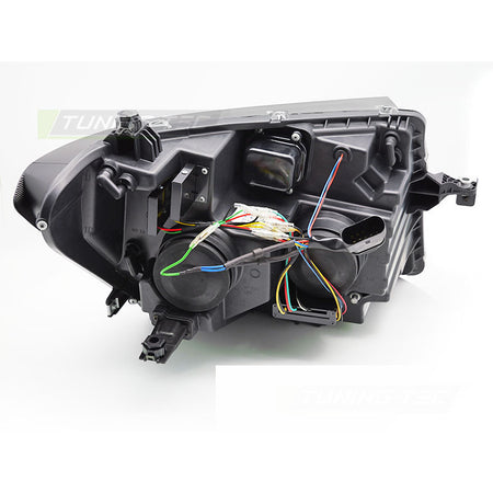 LED Fari Tube Luce Nera DRL Sequenziale per Volkswagen CRAFTER II 17