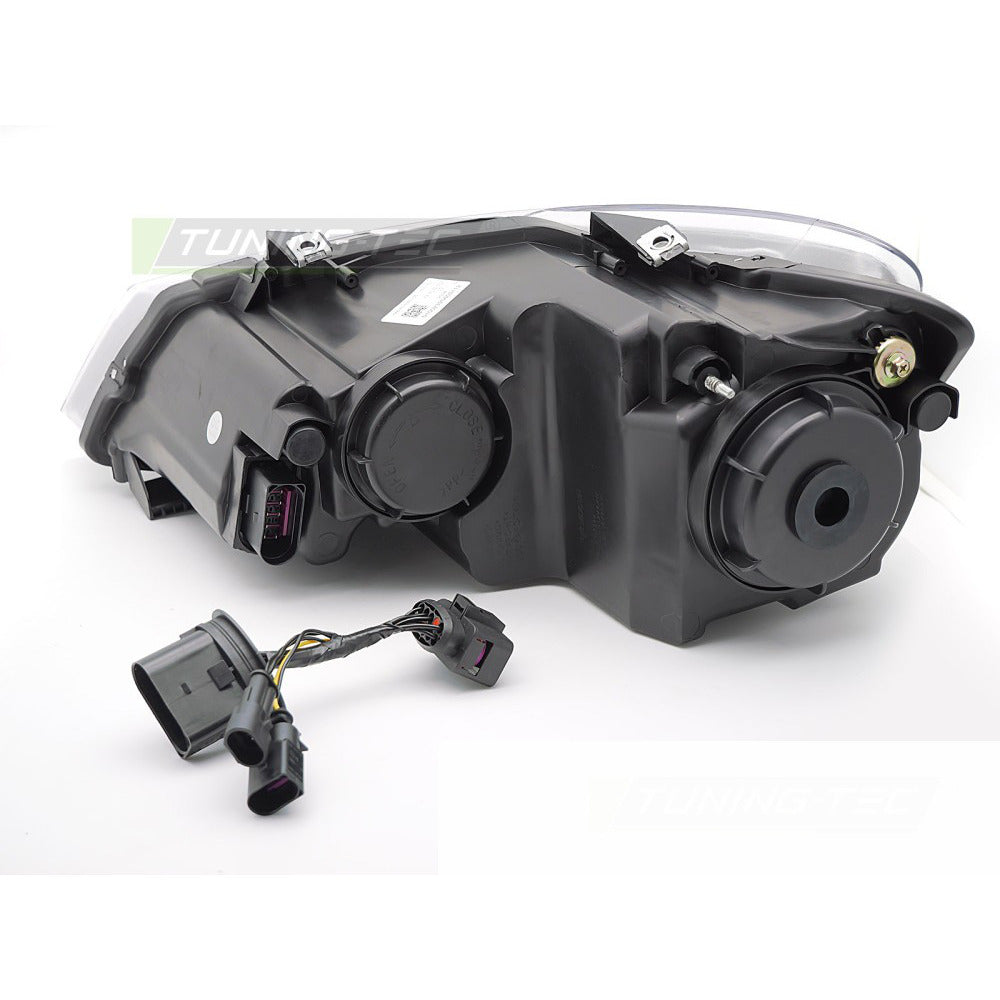 Fari Nero LED per Volkswagen POLO V (09-17) - Fanali Anteriori Neri