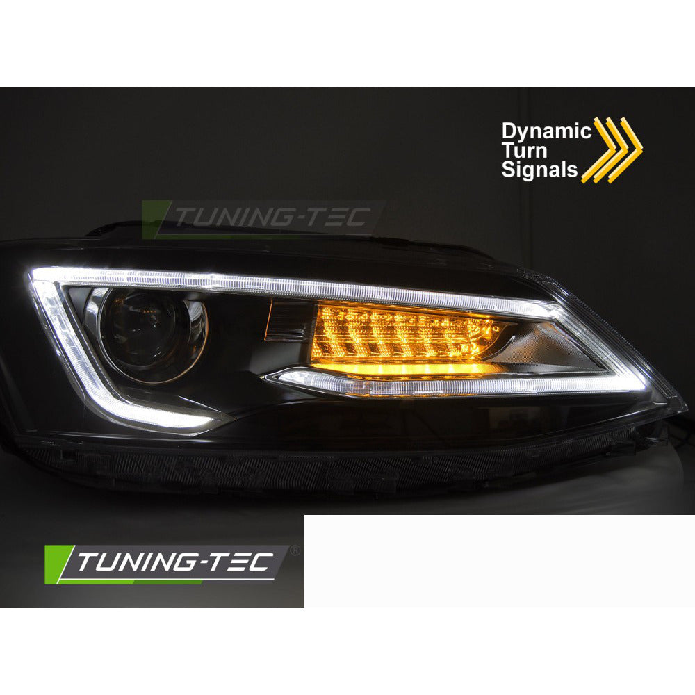 Fari Tube Luce Nera per Volkswagen Jetta VI (2011-2018)
