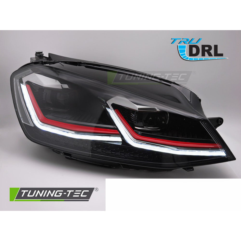 Full LED Fari Rosso Line DRL per Volkswagen Golf VII (2012-2017)