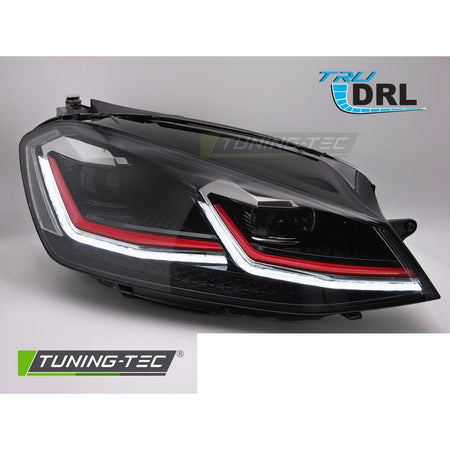 Full LED Fari Rosso Line DRL per Volkswagen Golf VII (2012-2017)