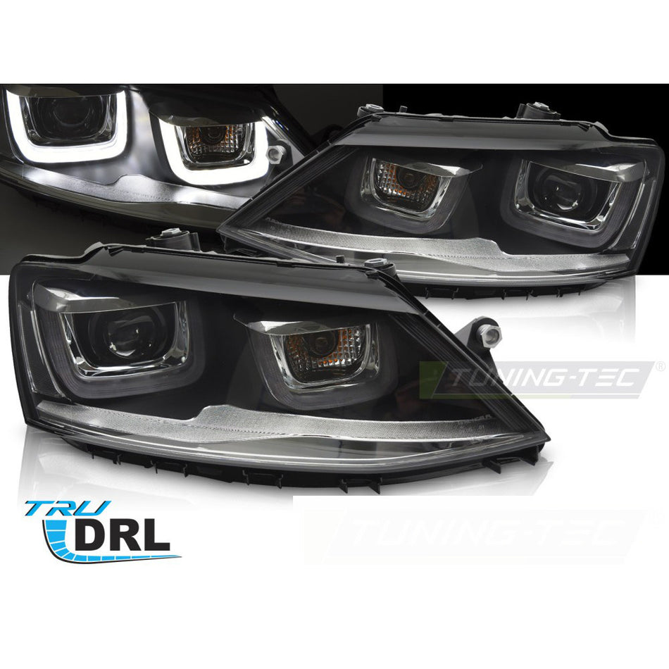 Fari U-Led DRL per Volkswagen Jetta VI (2011-2018) Luci Diurne