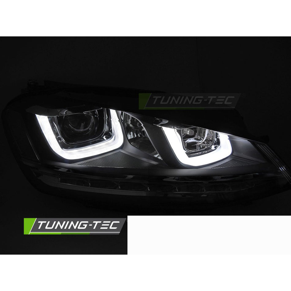 Fari Rosso LED Sequenziali DRL per Volkswagen Golf VII (2013-2017) Luci Diurne