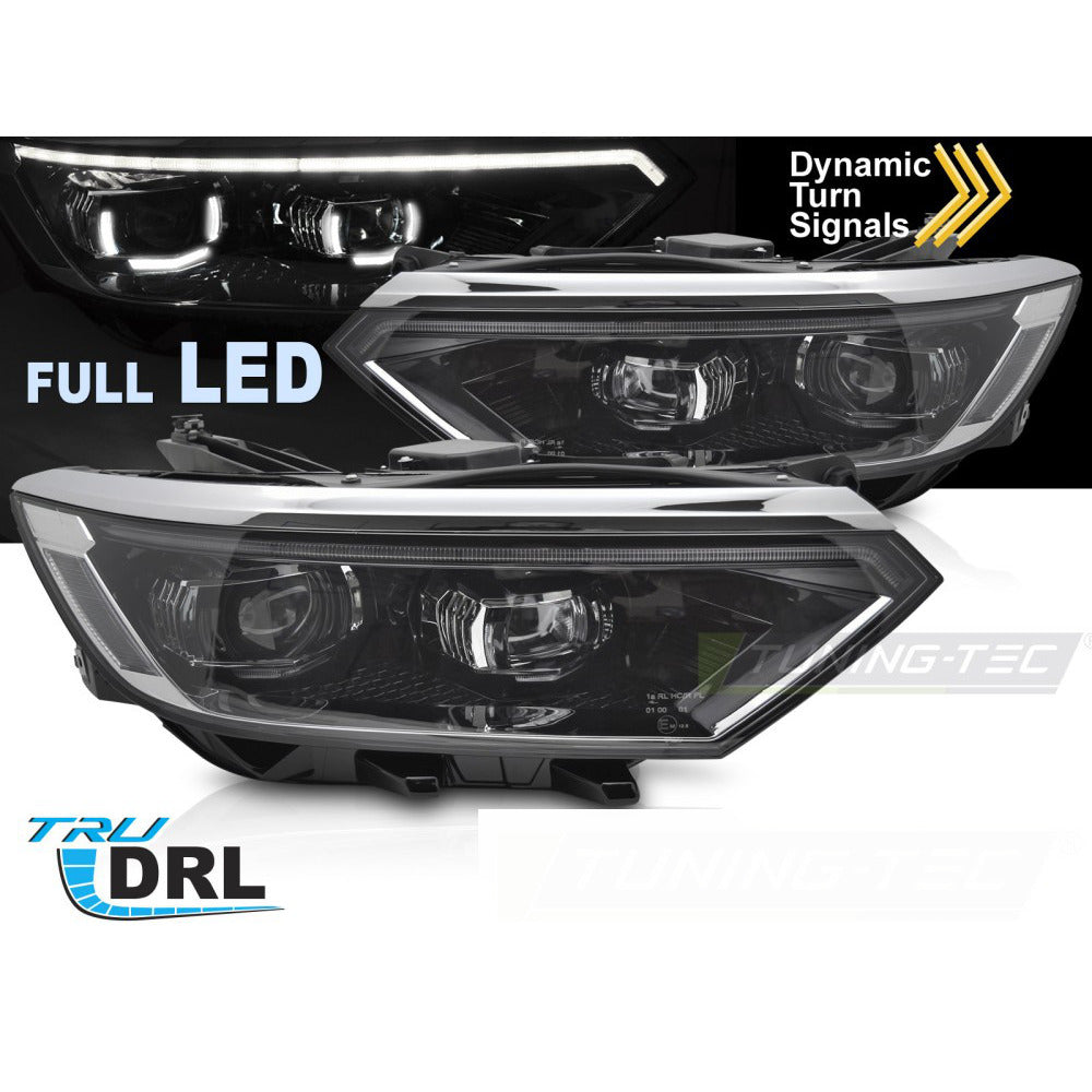 Fari Anteriori Full LED Sequenziali per Volkswagen Passat B8 (2014-2019)