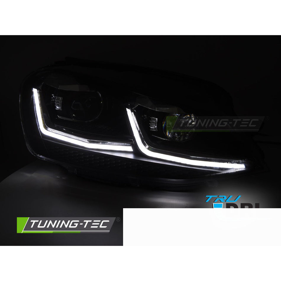 LED Fari Argento Sequenziali DRL per Volkswagen Golf VII (2017-2019)