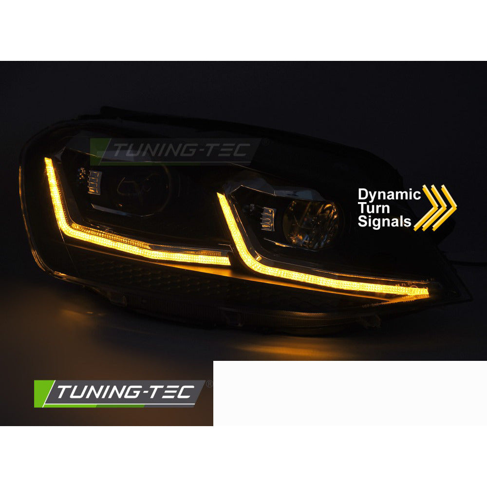 LED Fari Rosso LED Sequenziali DRL per Volkswagen Golf VII (2017-2019)