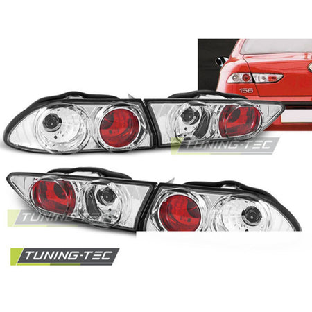 Alfa Romeo 156 10.97-06.03 Cromato Accessorio Esterno Auto Finitura Cromo