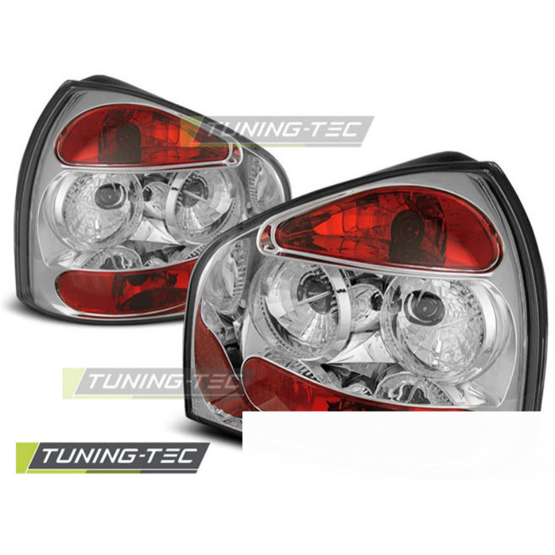 Fanali Posteriori Cromato per Audi A3 8L (08.96-08.00) Fanali Posteriori Lucidi