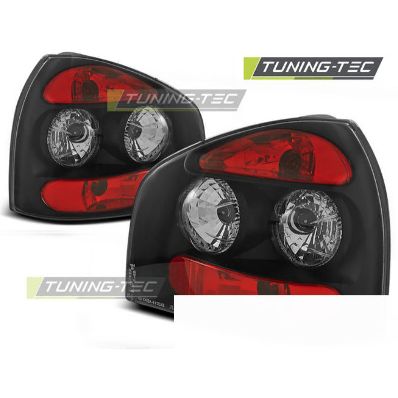 Fanali Posteriori Nero per Audi A3 8L (08.96-08.00) Fanali Posteriori Neri