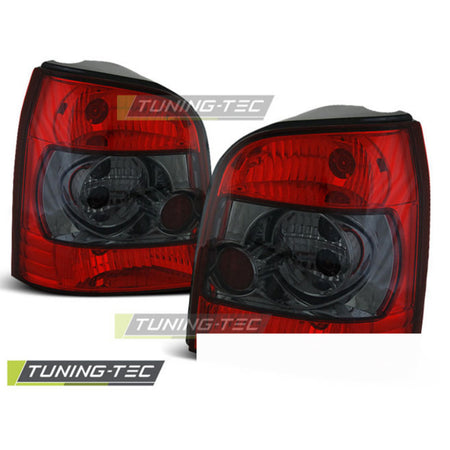 Fanali Posteriori Rosso Fumé per Audi A4 Avant (11.94-01) Fanali Posteriori