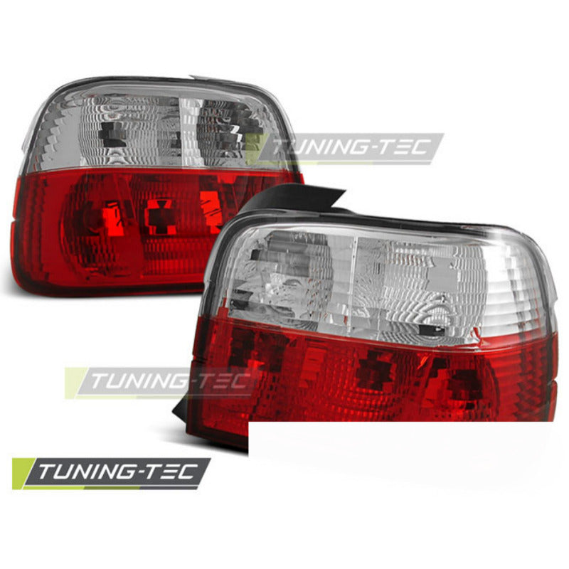 Fanali Posteriori Rosso Bianco per BMW E36 (12.90-08.99) Compact Fanali
