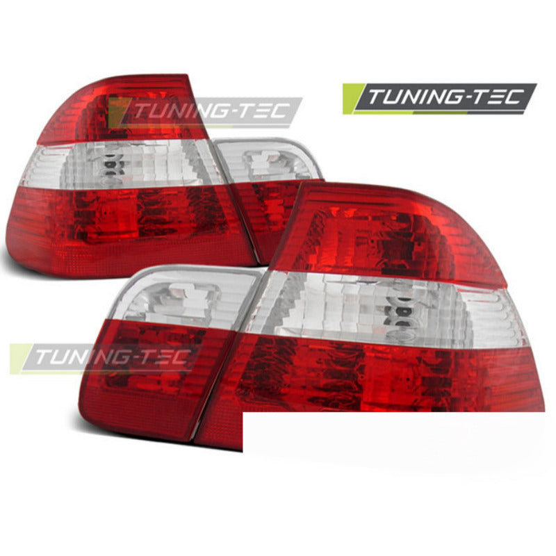 Fanali Posteriori Rosso Bianco per BMW E46 (09.01-03.05) - Fanali Posteriori