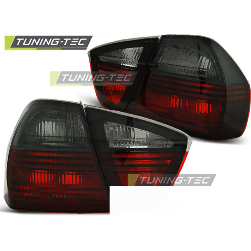 Fanali Posteriori Rosso Fumé per BMW E90 (03.05-08.08) - Fanali Posteriori