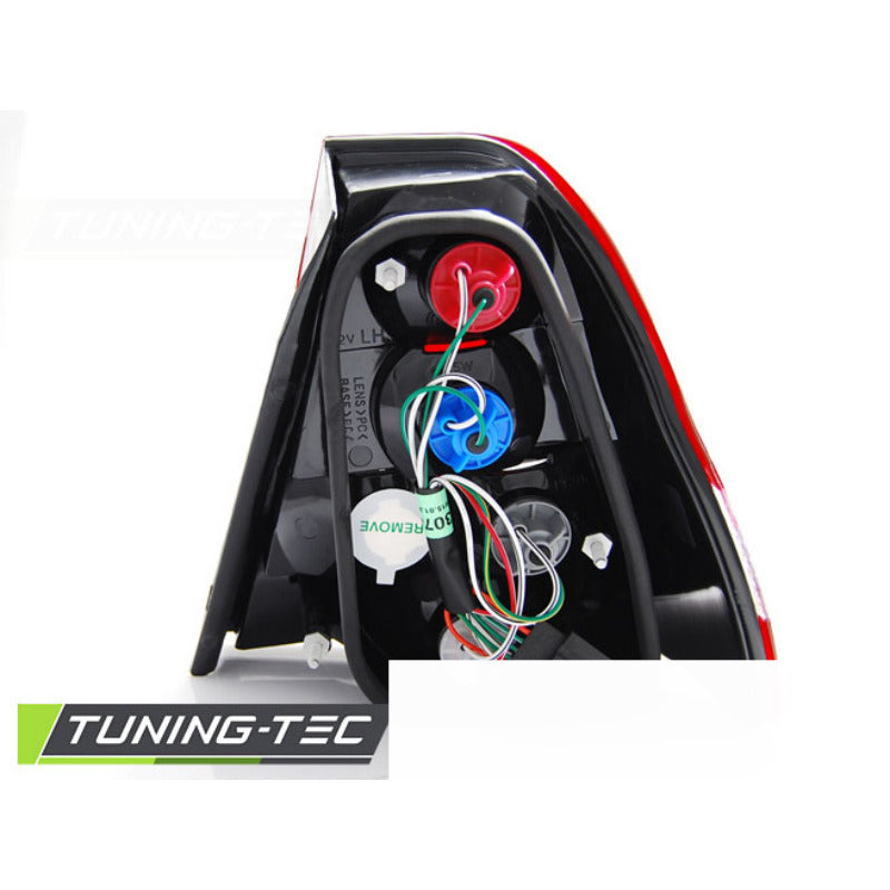 Fanali Posteriori Rosso Bianco per BMW E46 06.01-12.04 Compact - Fanali
