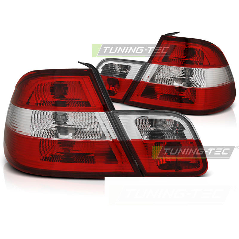 Fanali Posteriori Rosso Bianco per BMW E46 Coupé (04.99-03.03) Fanali