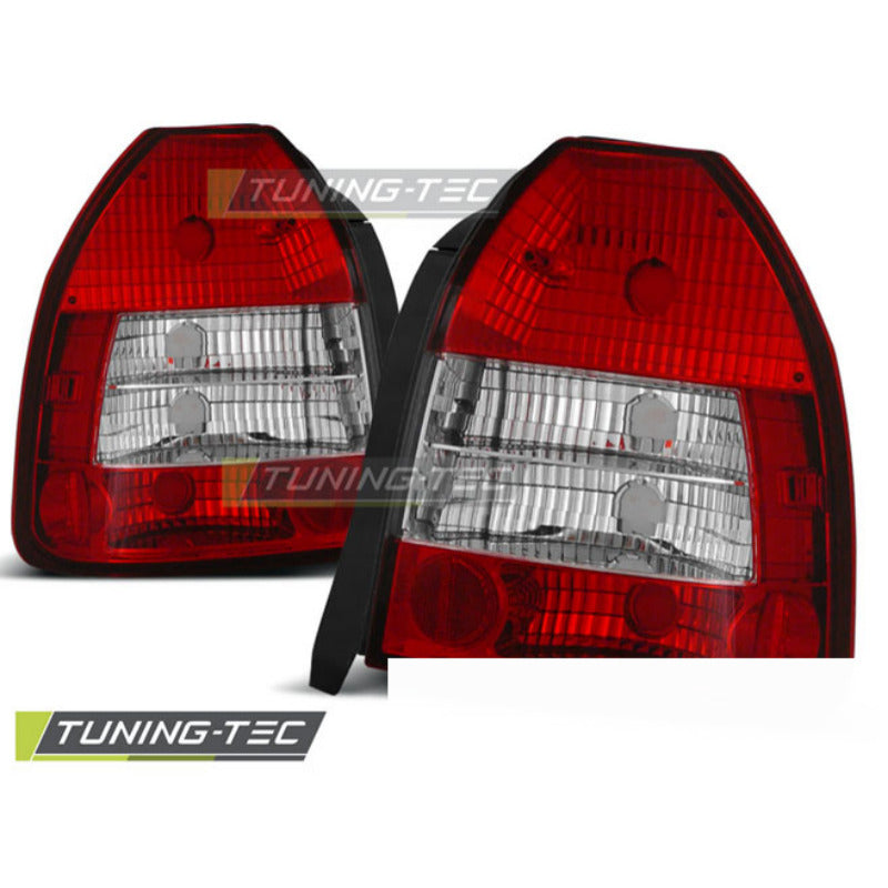 Honda Civic 09.95-02.01 3D Rosso Bianco Accessorio Tuning Esterno Auto