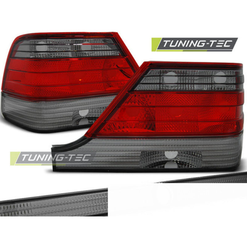 Fanali Posteriori Rosso Fumé per Mercedes W140 (95-10.98) - Fanali Posteriori